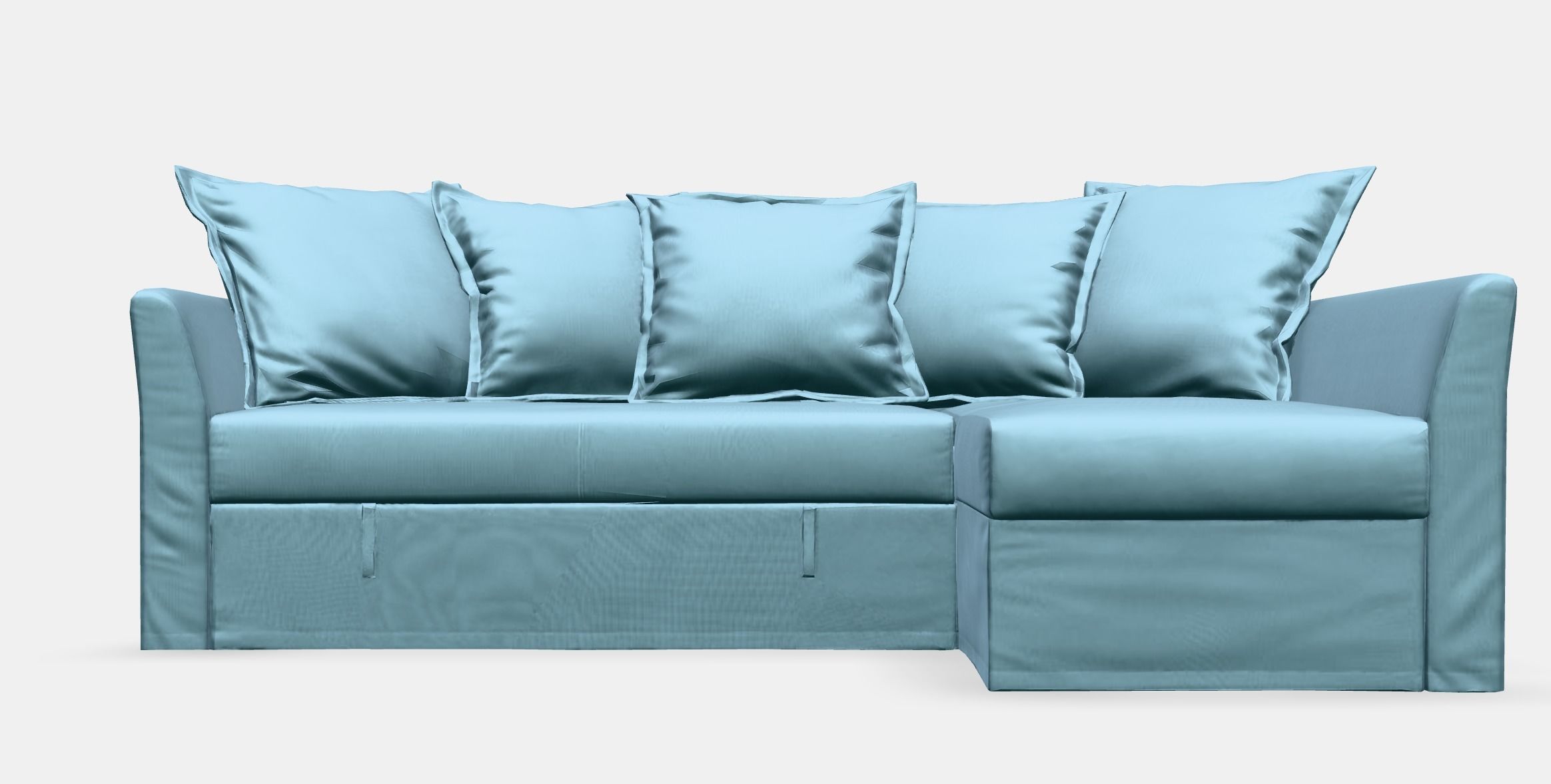 HOLMSUND Corner sofabed Low-poly 3D model_11
