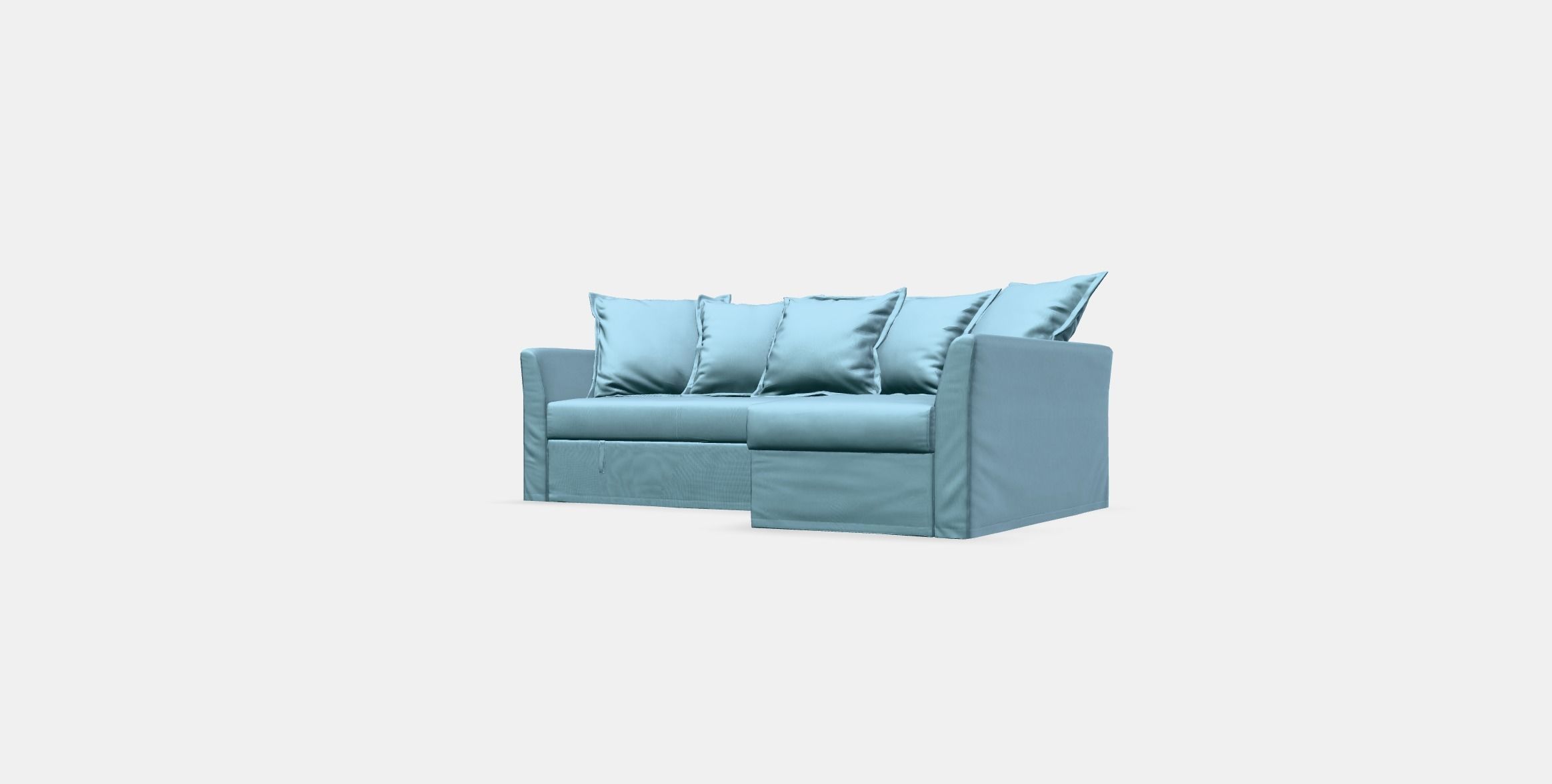 HOLMSUND Corner sofabed Low-poly 3D model_12