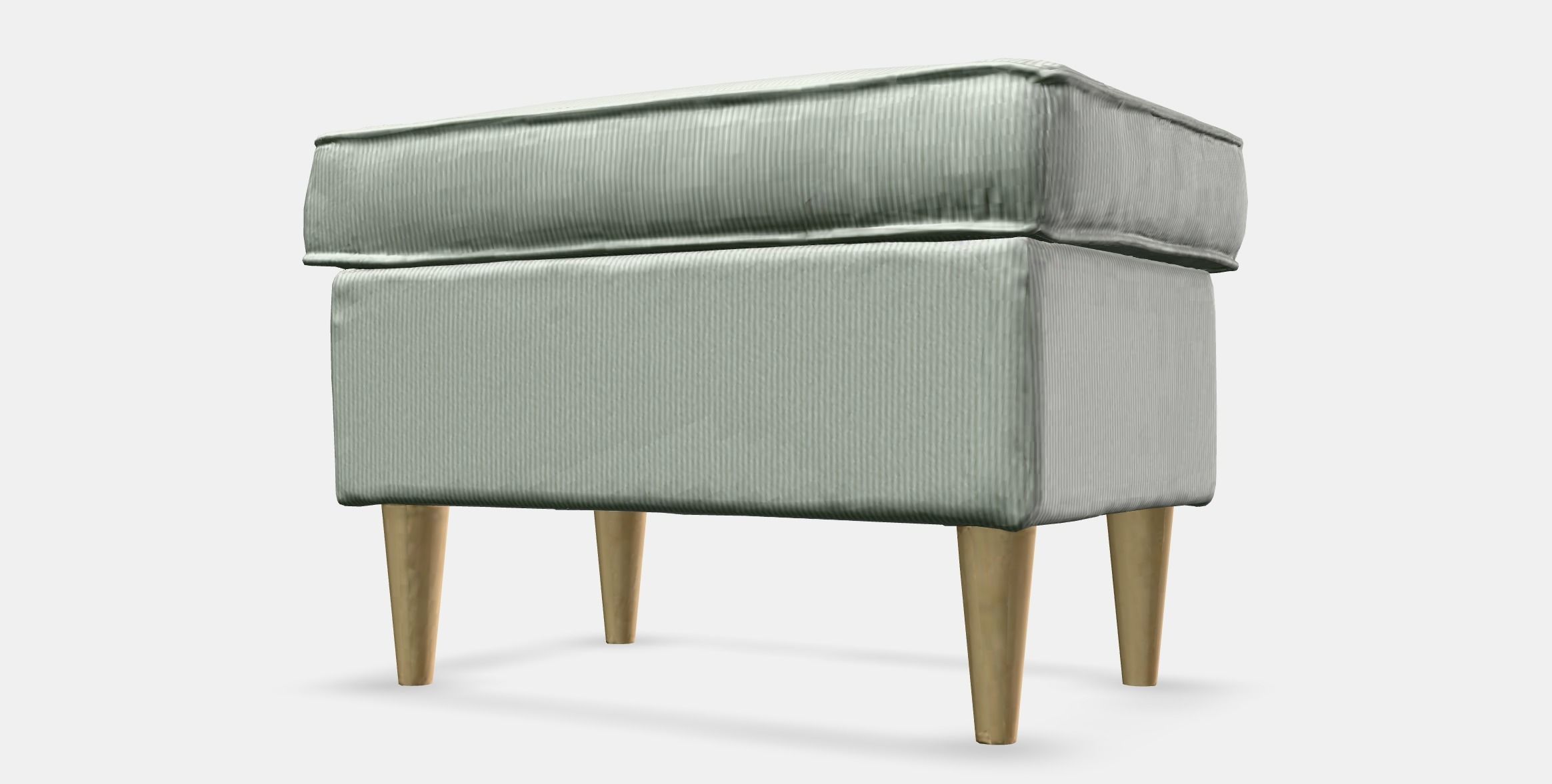 STRANDMON Footstool Low-poly 3D model_14