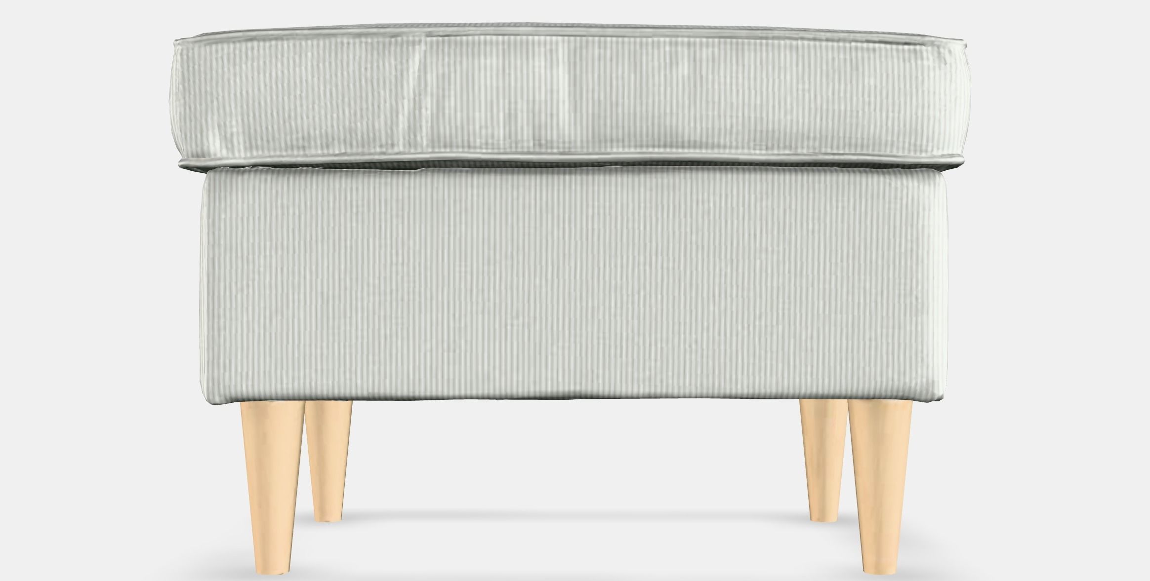 STRANDMON Footstool Low-poly 3D model_16