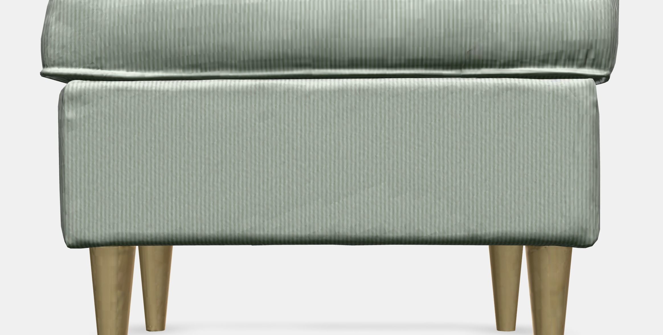 STRANDMON Footstool Low-poly 3D model_9