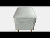 STRANDMON Footstool Low-poly 3D model_1