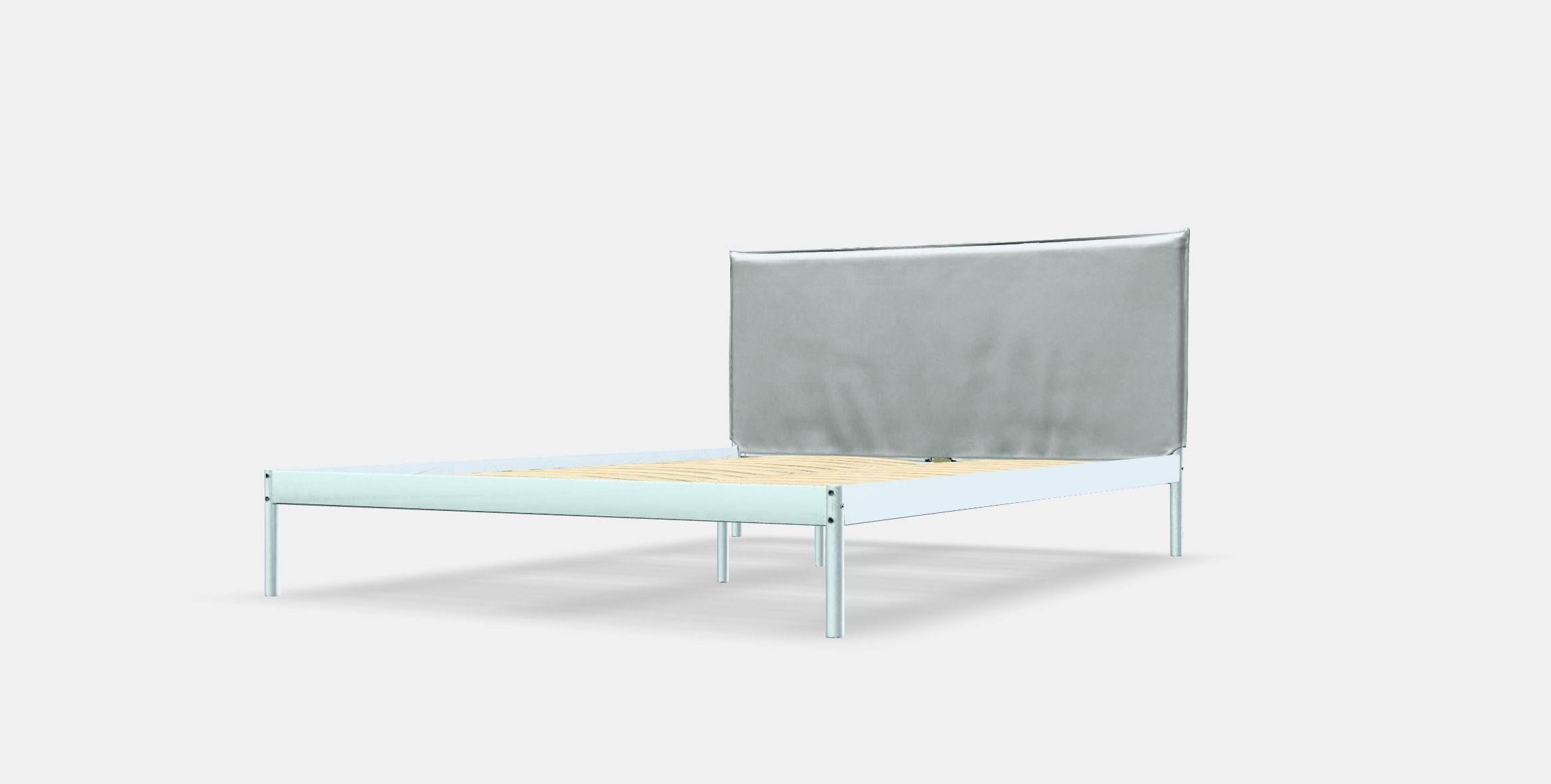 KLEPPSTAD Bed frame Low-poly 3D model_12