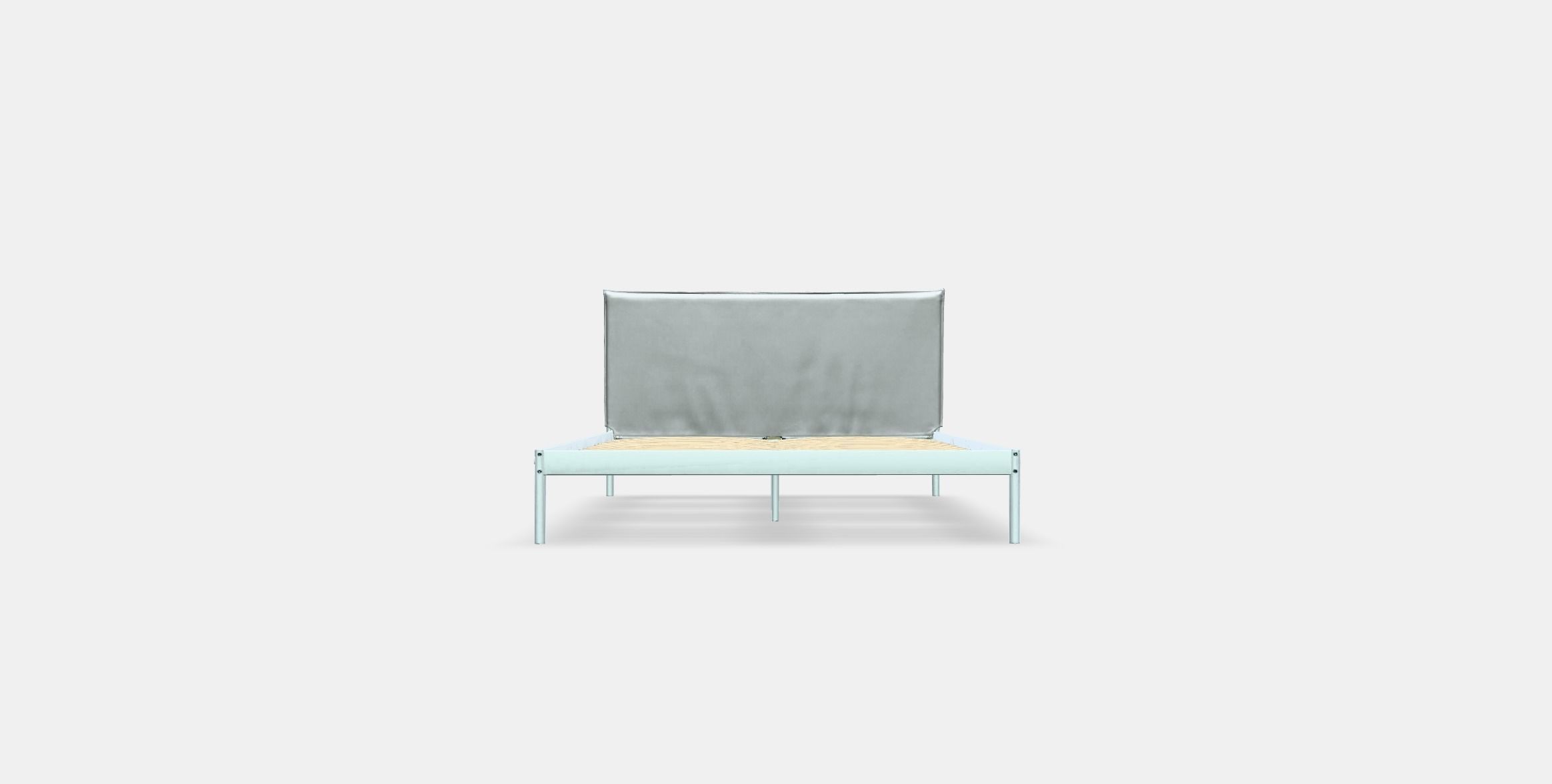 KLEPPSTAD Bed frame Low-poly 3D model_9