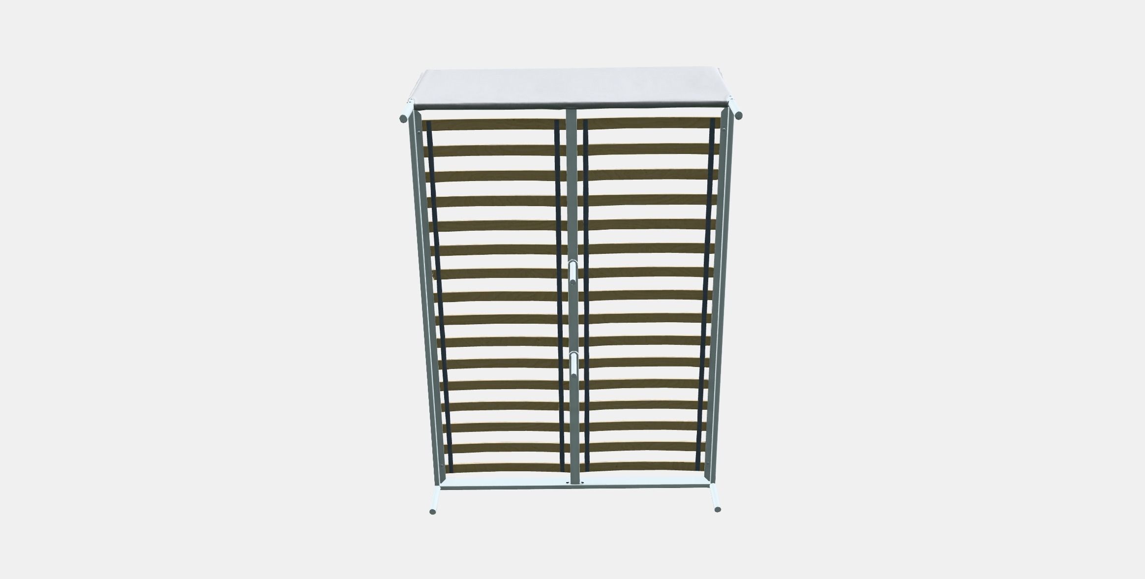 KLEPPSTAD Bed frame Low-poly 3D model_7