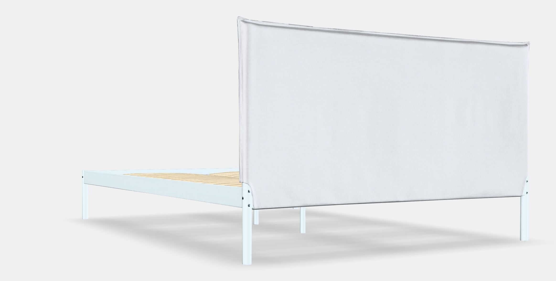 KLEPPSTAD Bed frame Low-poly 3D model_2