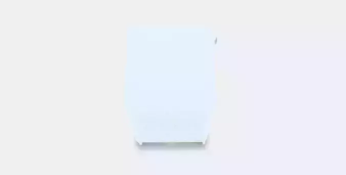 BEKANT Storage unit on castors Low-poly 3D model