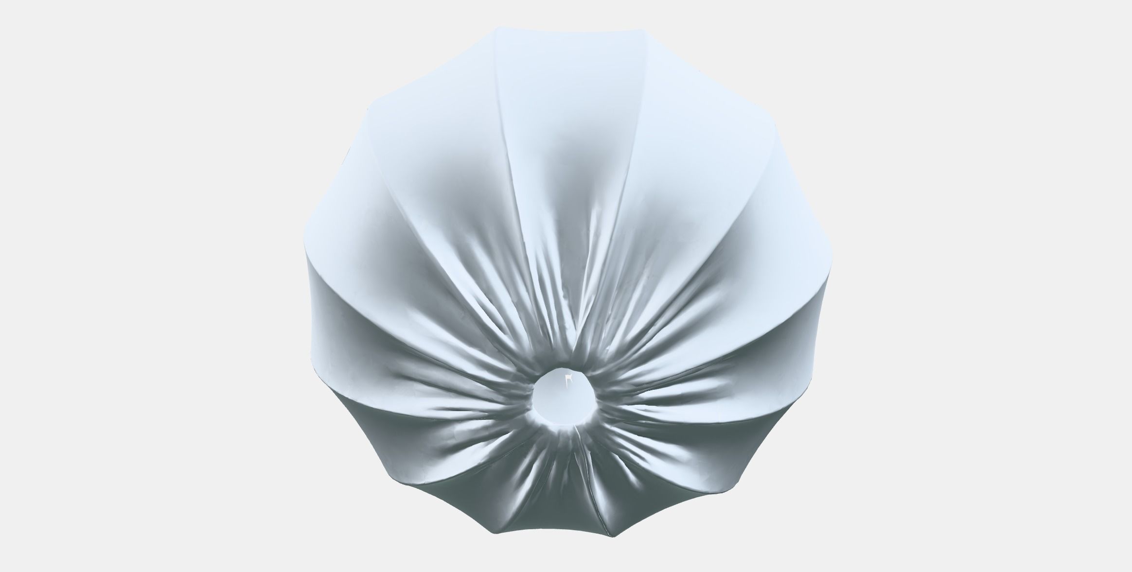 REGNSKUR Pendant lamp shade Low-poly 3D model_6