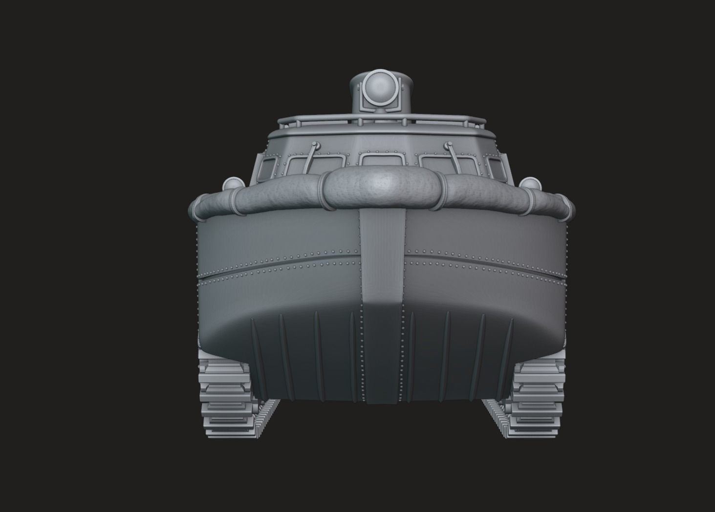 Landwasserschlepper 3D print model_7