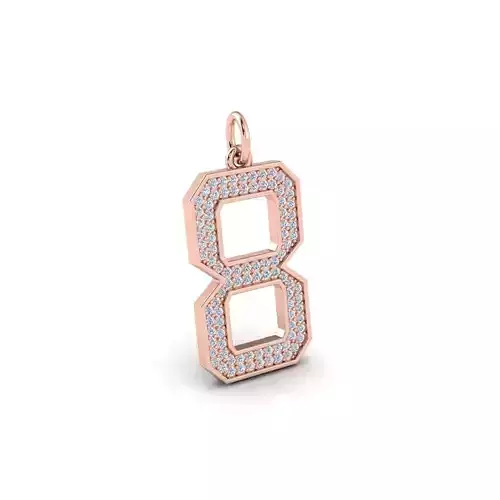 Latter  8 Pendent 3d Model and Render STL