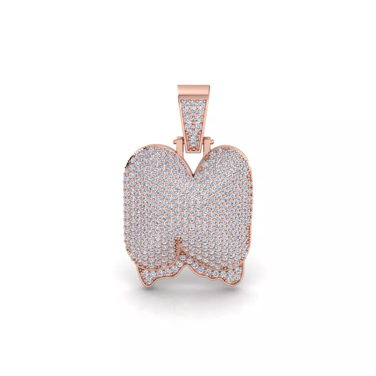 Latter N Pendent 3d Model And Render STL 3D print model_0