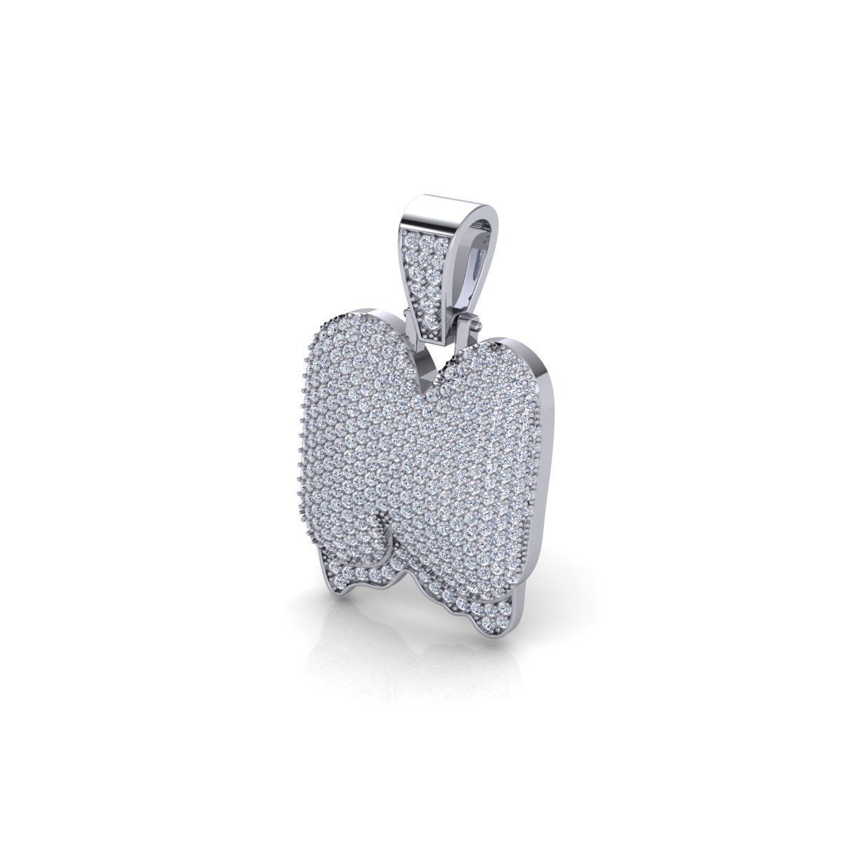 Latter N Pendent 3d Model And Render STL 3D print model_9