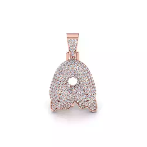 Latter A Pendent 3d Model and Render 