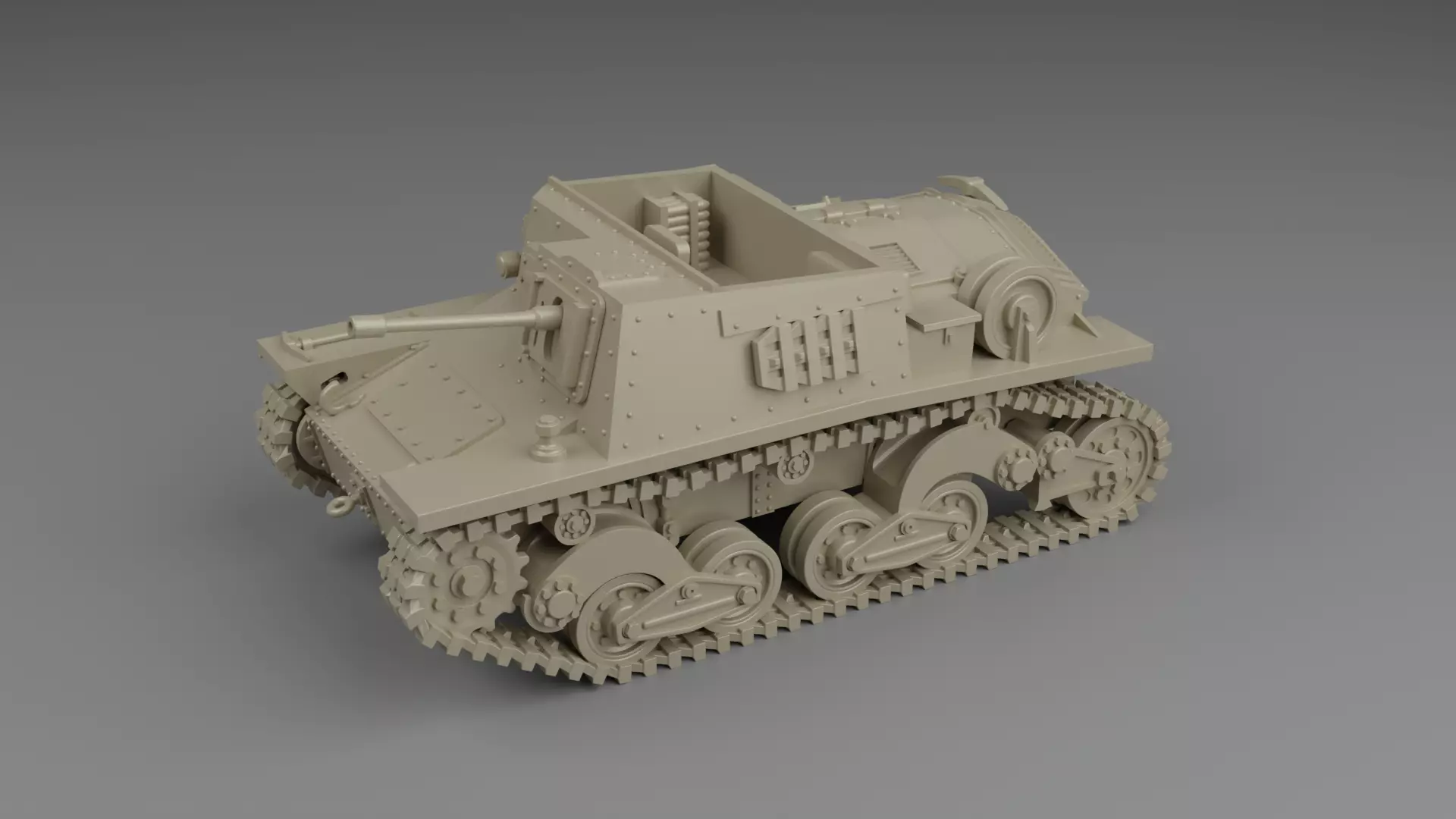 Semovente L40 da 4732 3D print model
