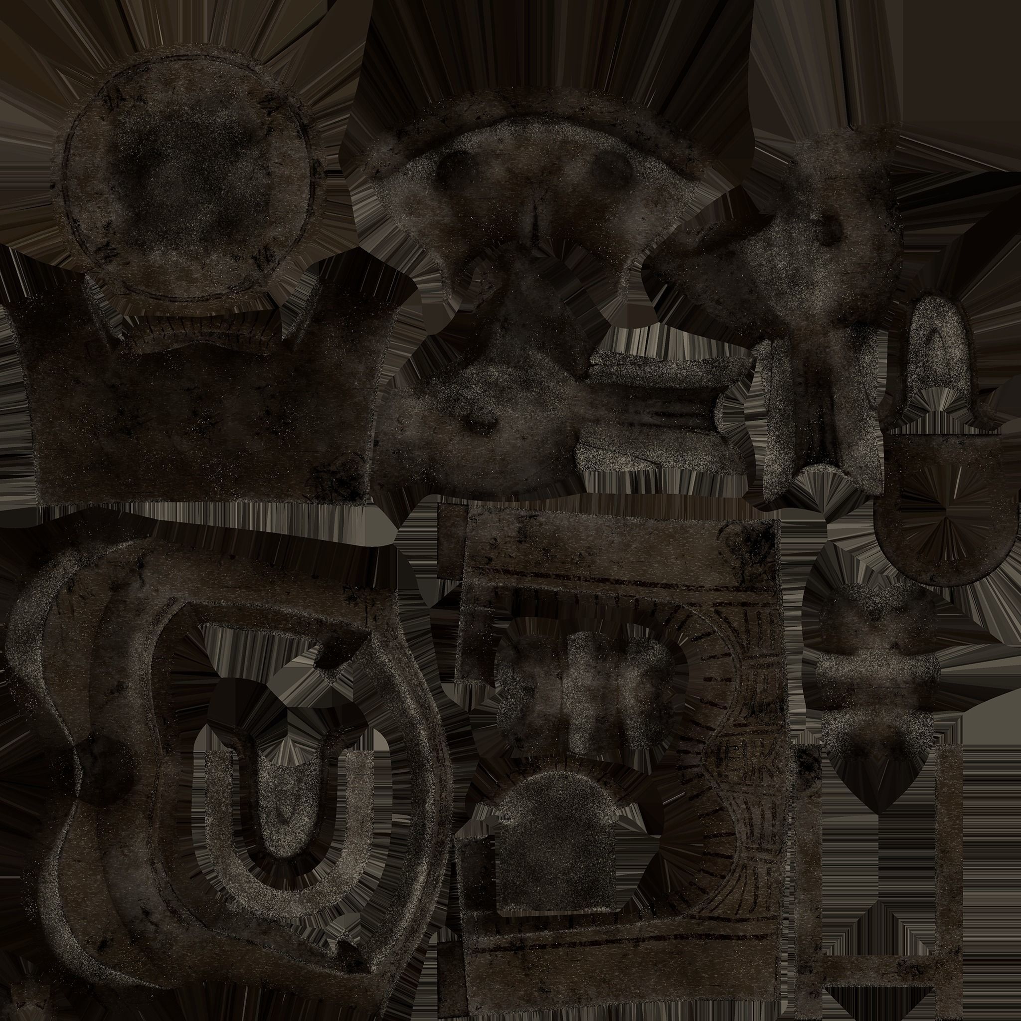 Tiki Statue 3D model_8