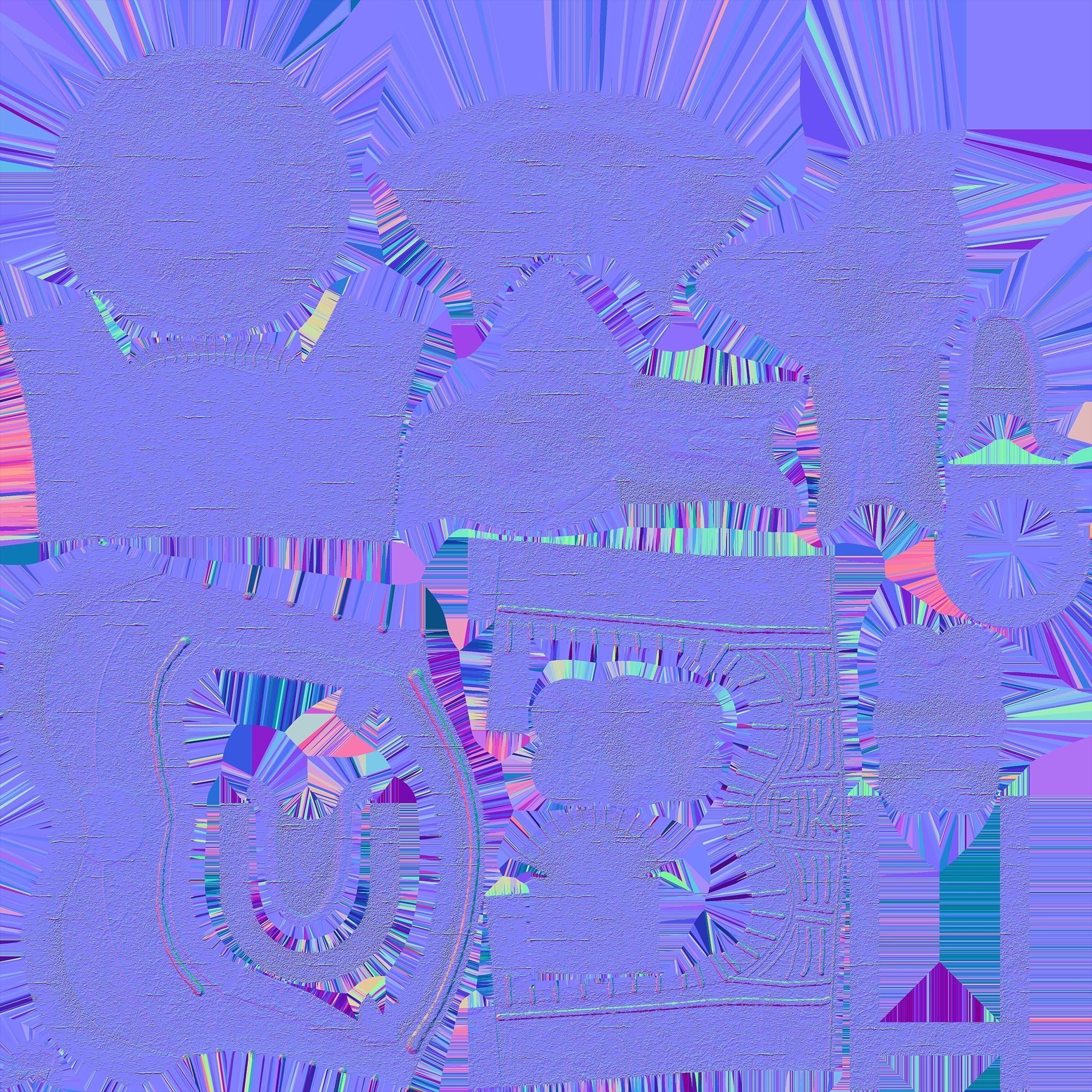 Tiki Statue 3D model_9