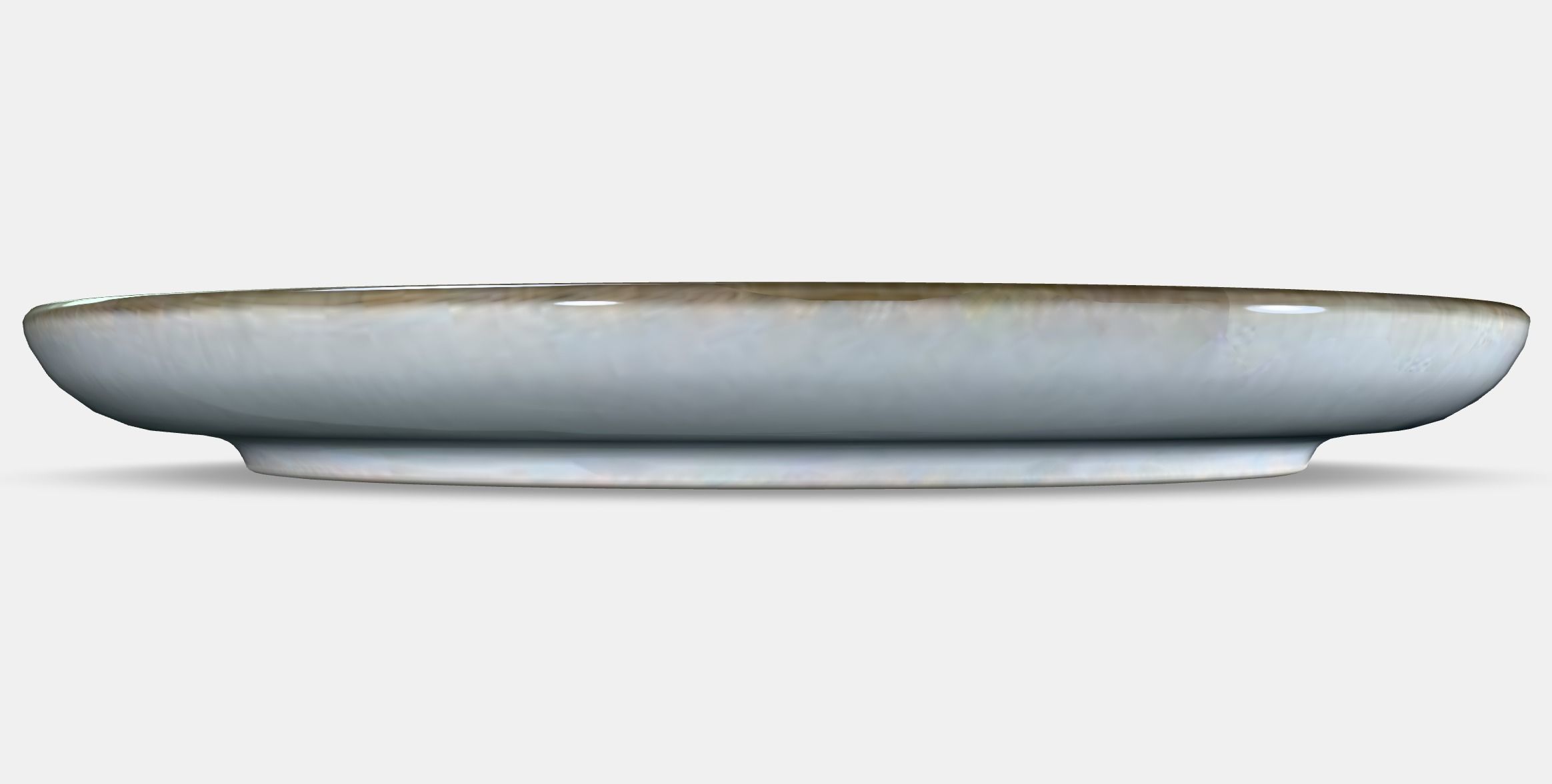 GLADELIG Side plate Low-poly 3D model_2