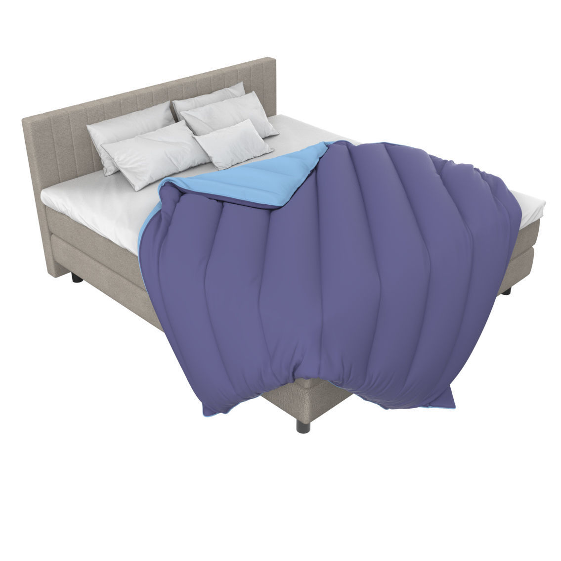 Duvet 3d model 3D model_5