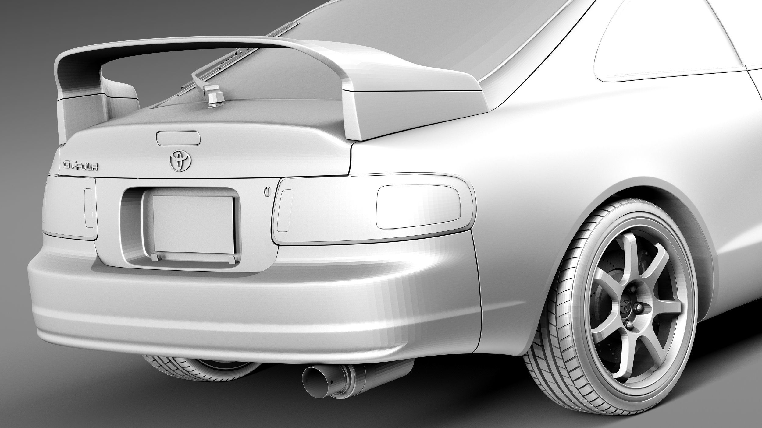 Toyota Celica GT-Four 1993-1999 3D model_11