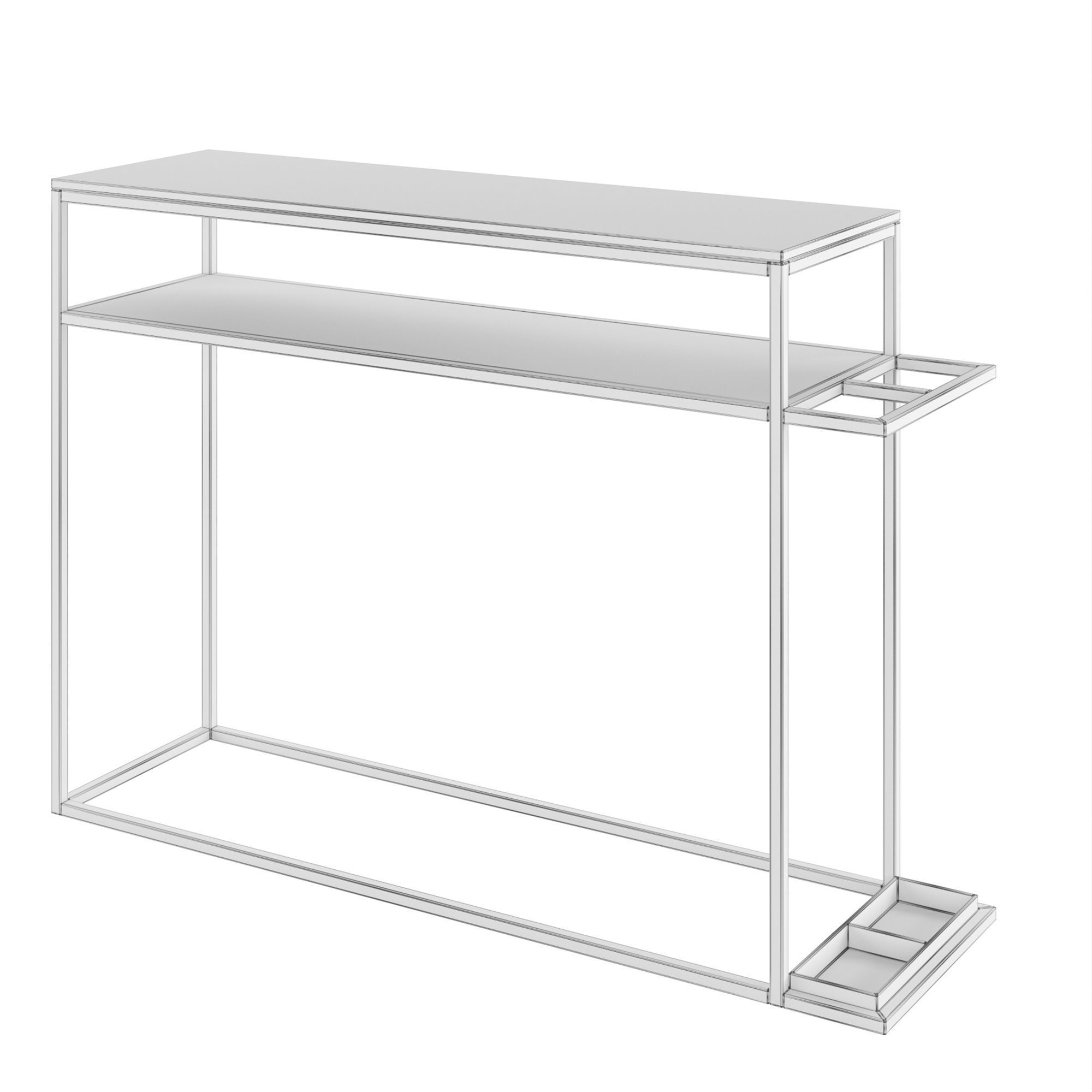 Tobias Console Table 3D model_1