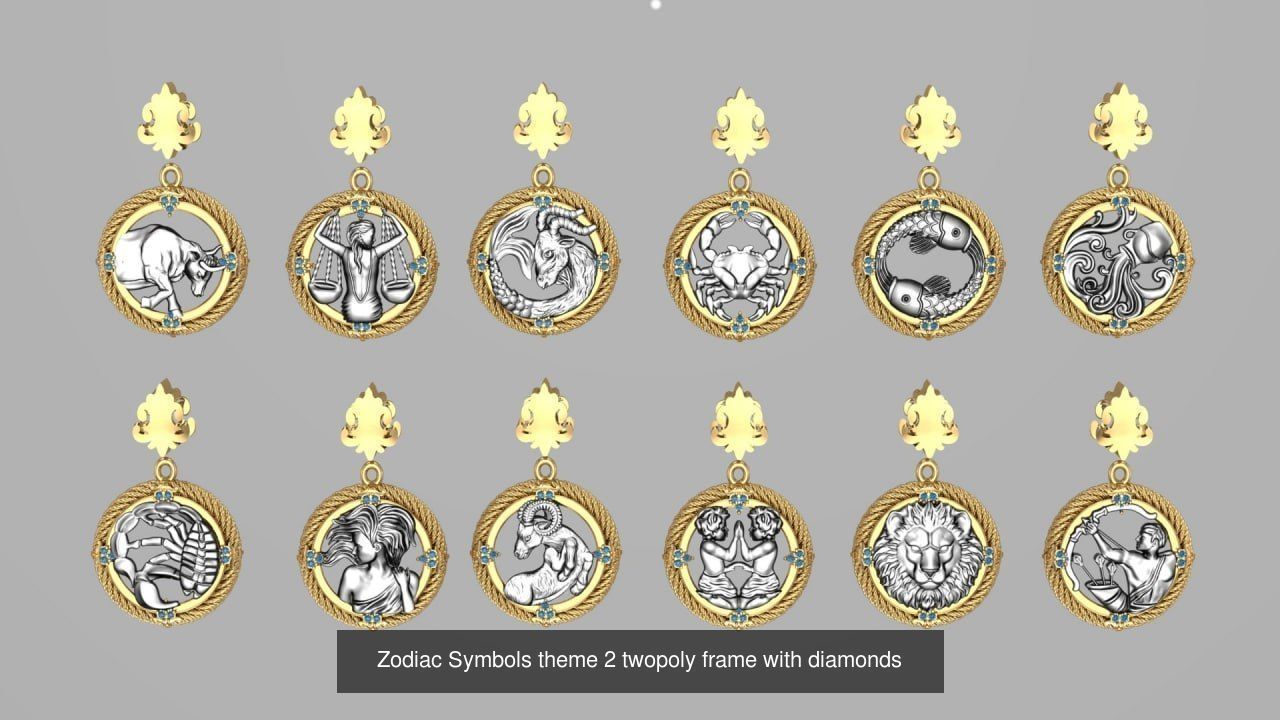 Zodiac symbols collection _5