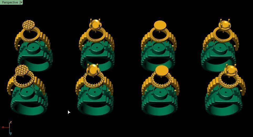 8 variation of rolex design new style 3D print model_4