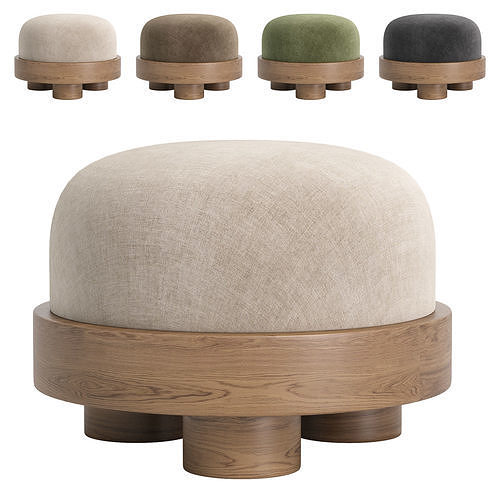 Picture of Custom Upholstered Ottomans - Etsy