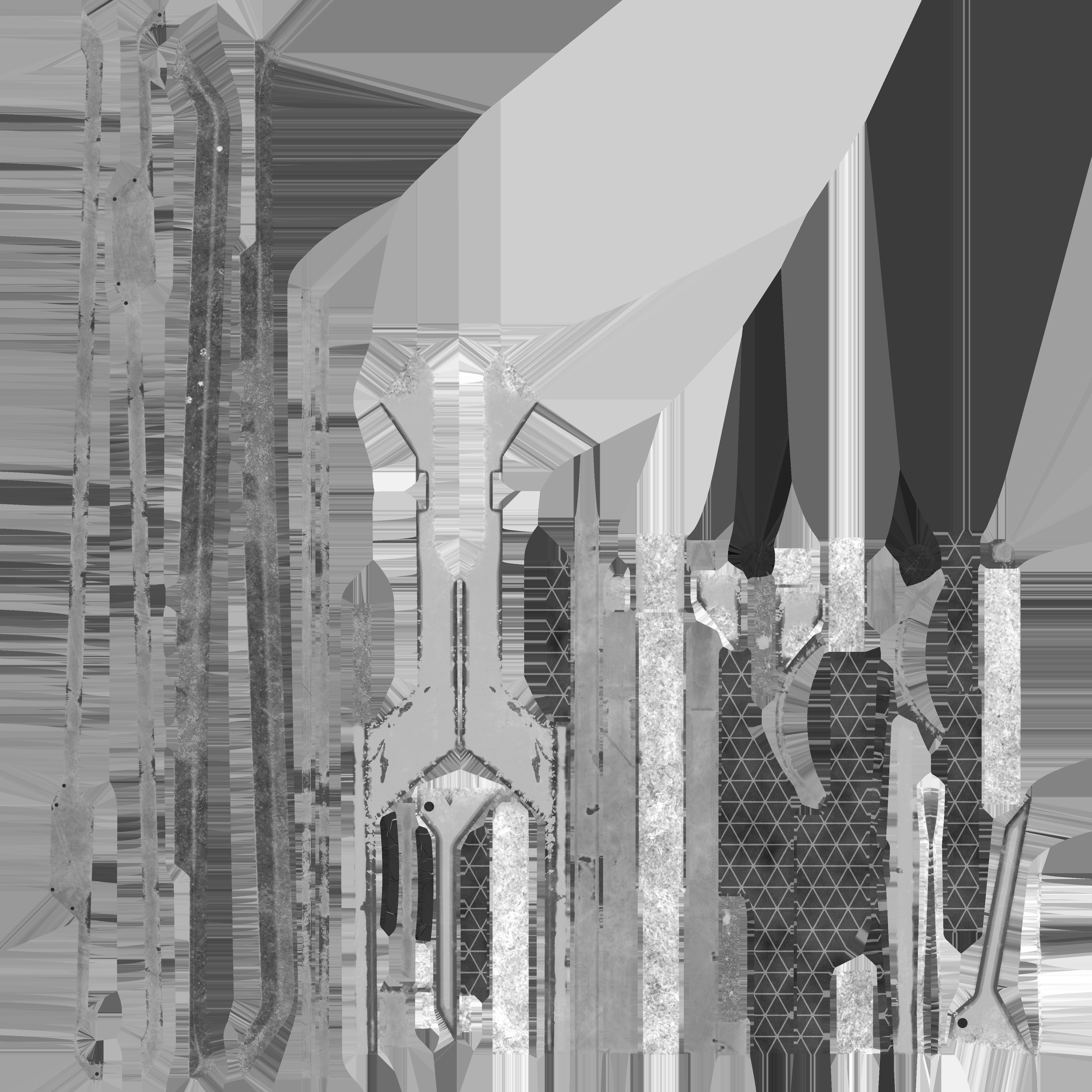 Chinese Sword 3D model_7