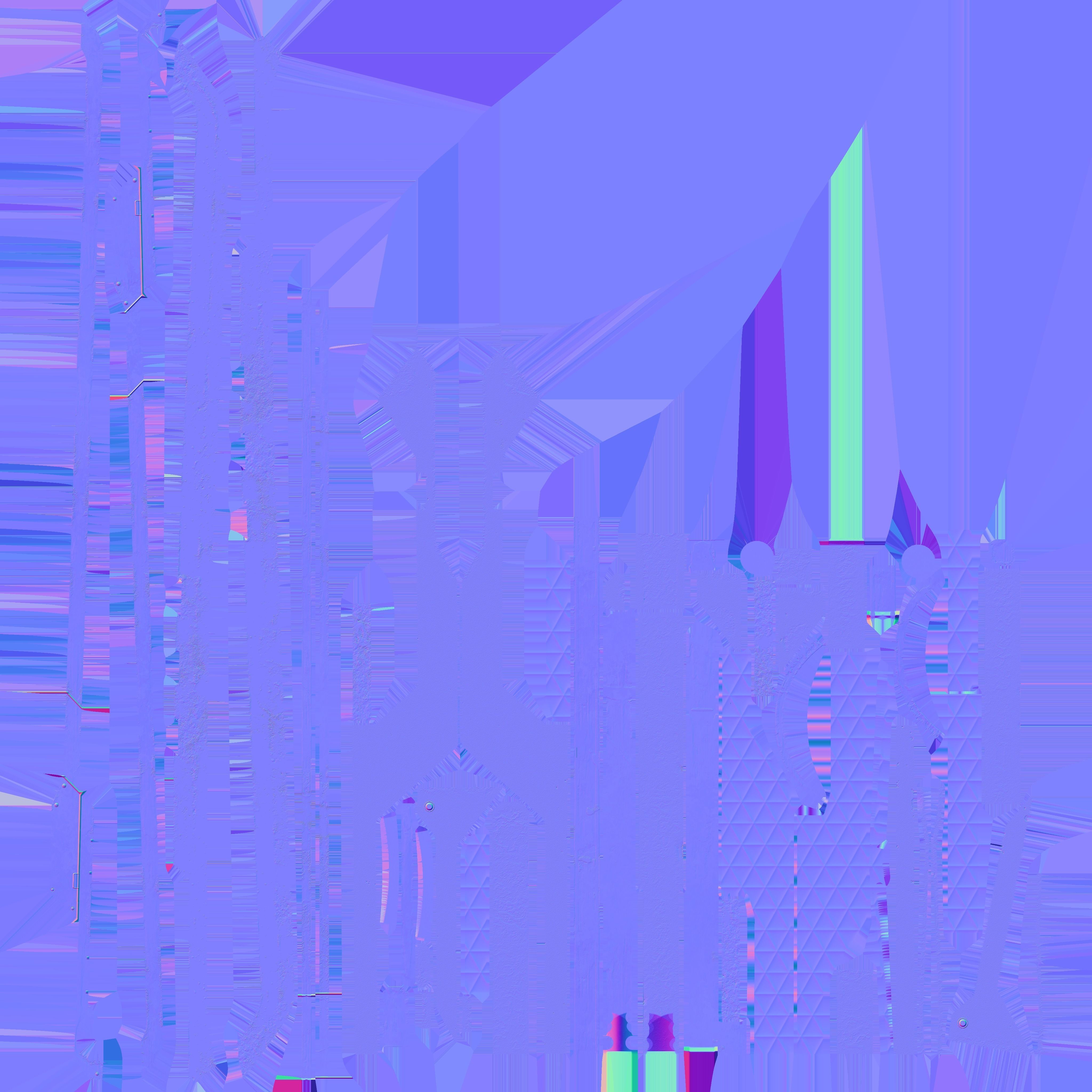 Chinese Sword 3D model_6