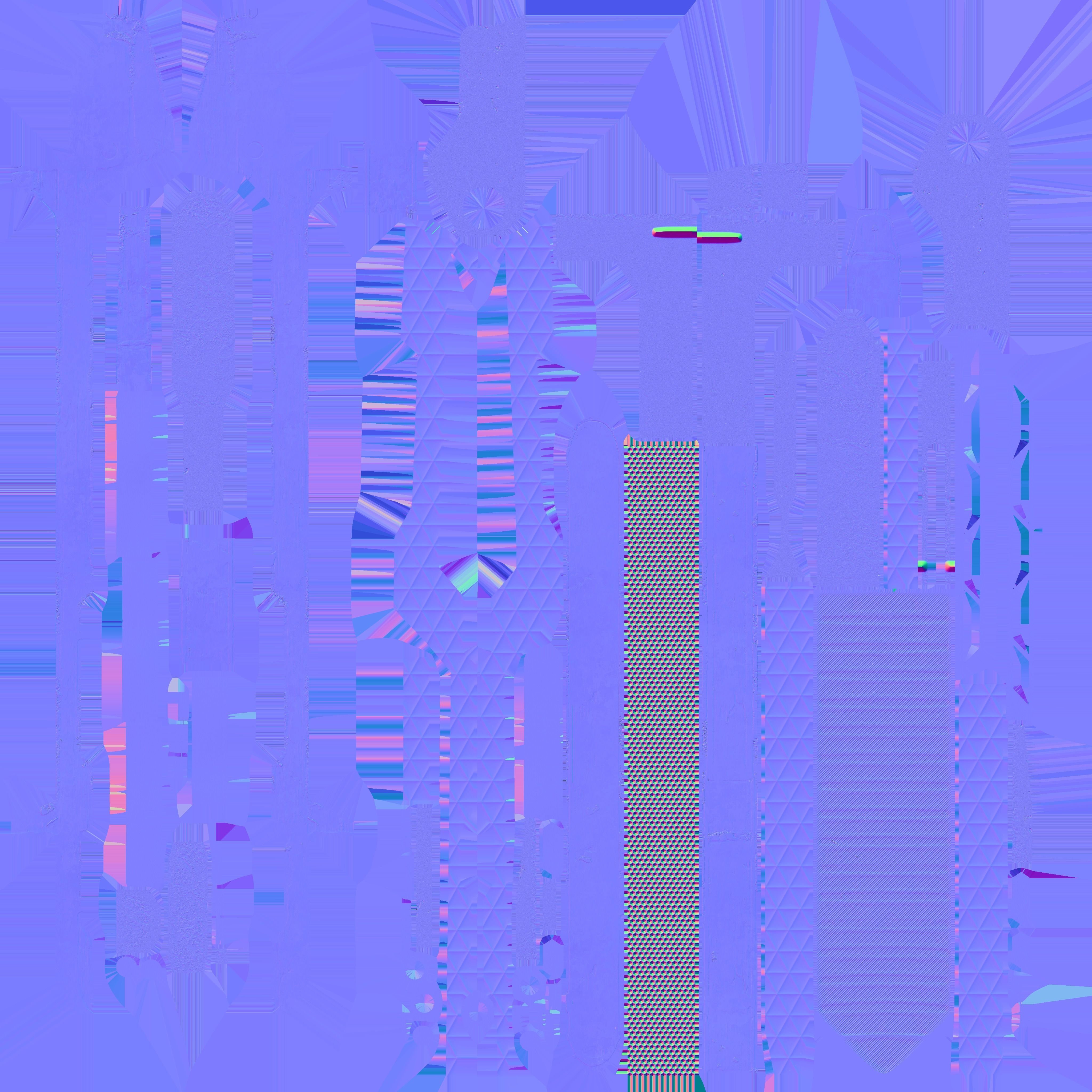 Chinese Sword 3D model_16