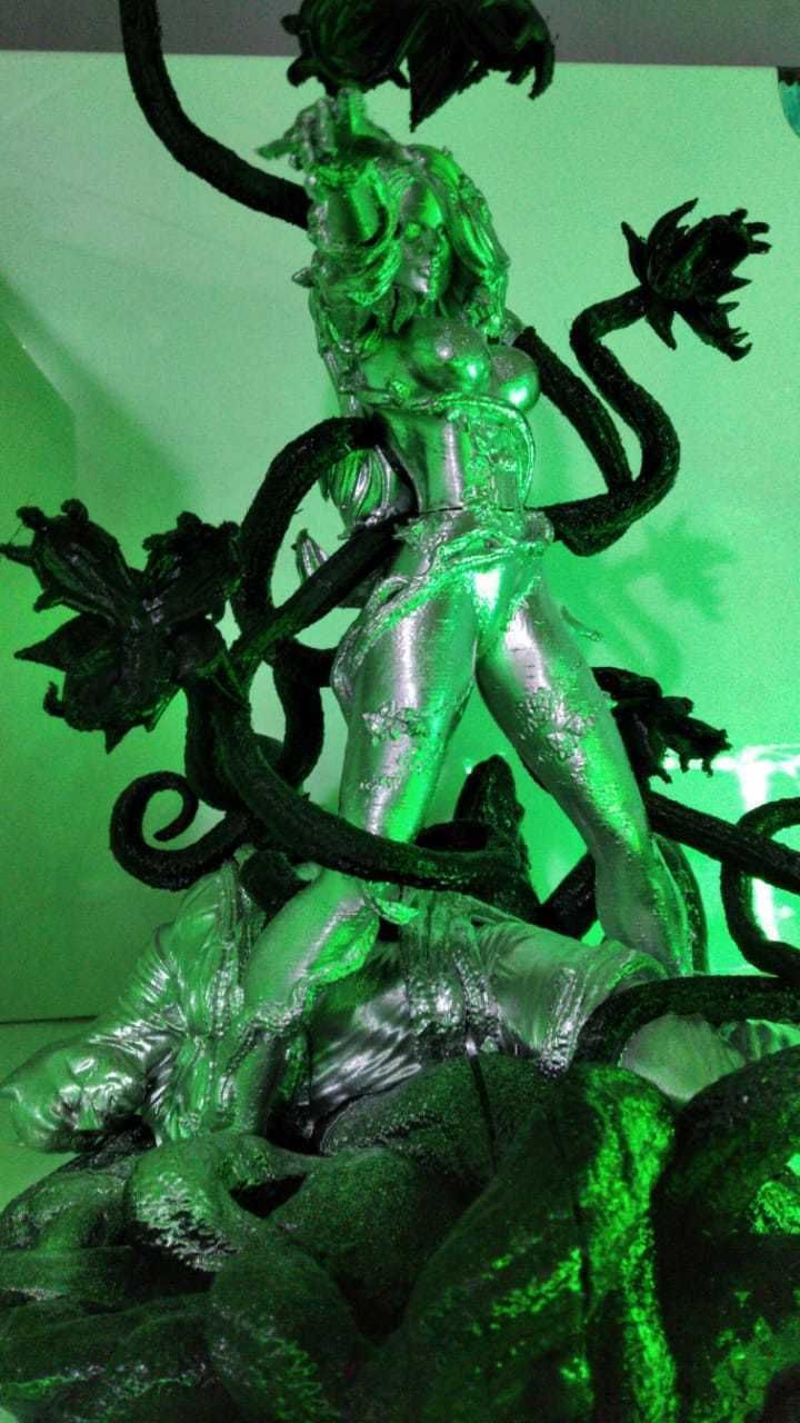 Poison Ivy Uma Thurman fanarts DC COmics 3d printing by CG Pyro 3D print model_18