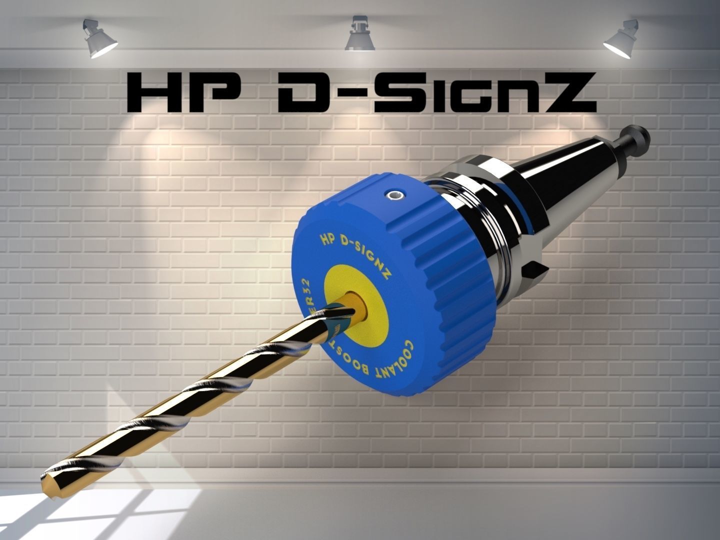 COOLANT BOOSTER ER 32 3D print model_4