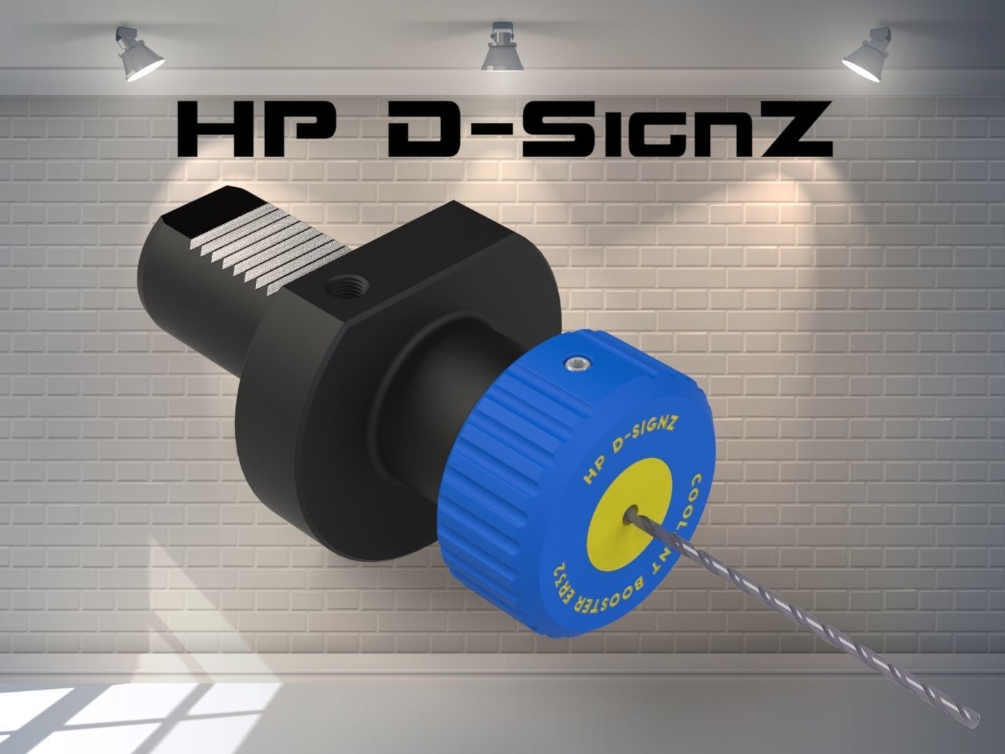 COOLANT BOOSTER ER 32 3D print model_5