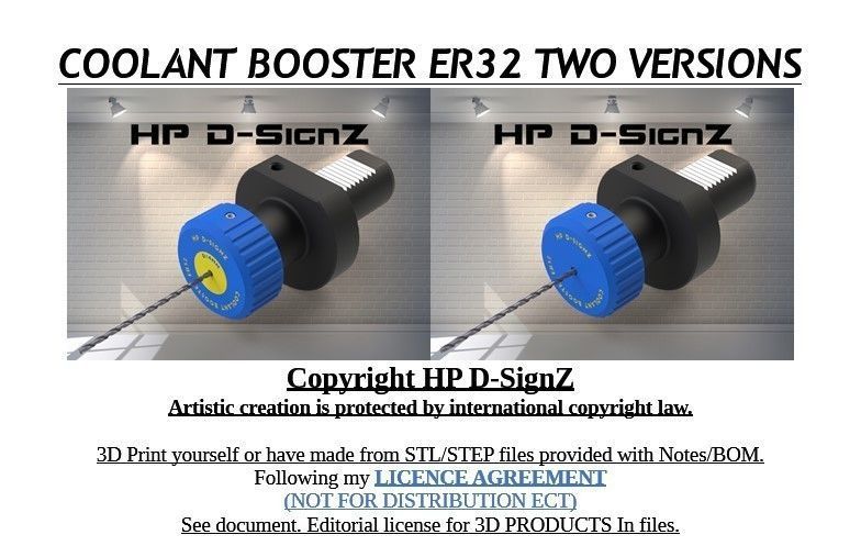 COOLANT BOOSTER ER 32 3D print model_7