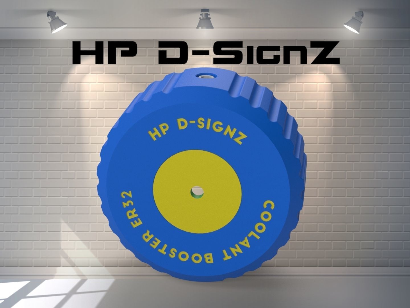 COOLANT BOOSTER ER 32 3D print model_11