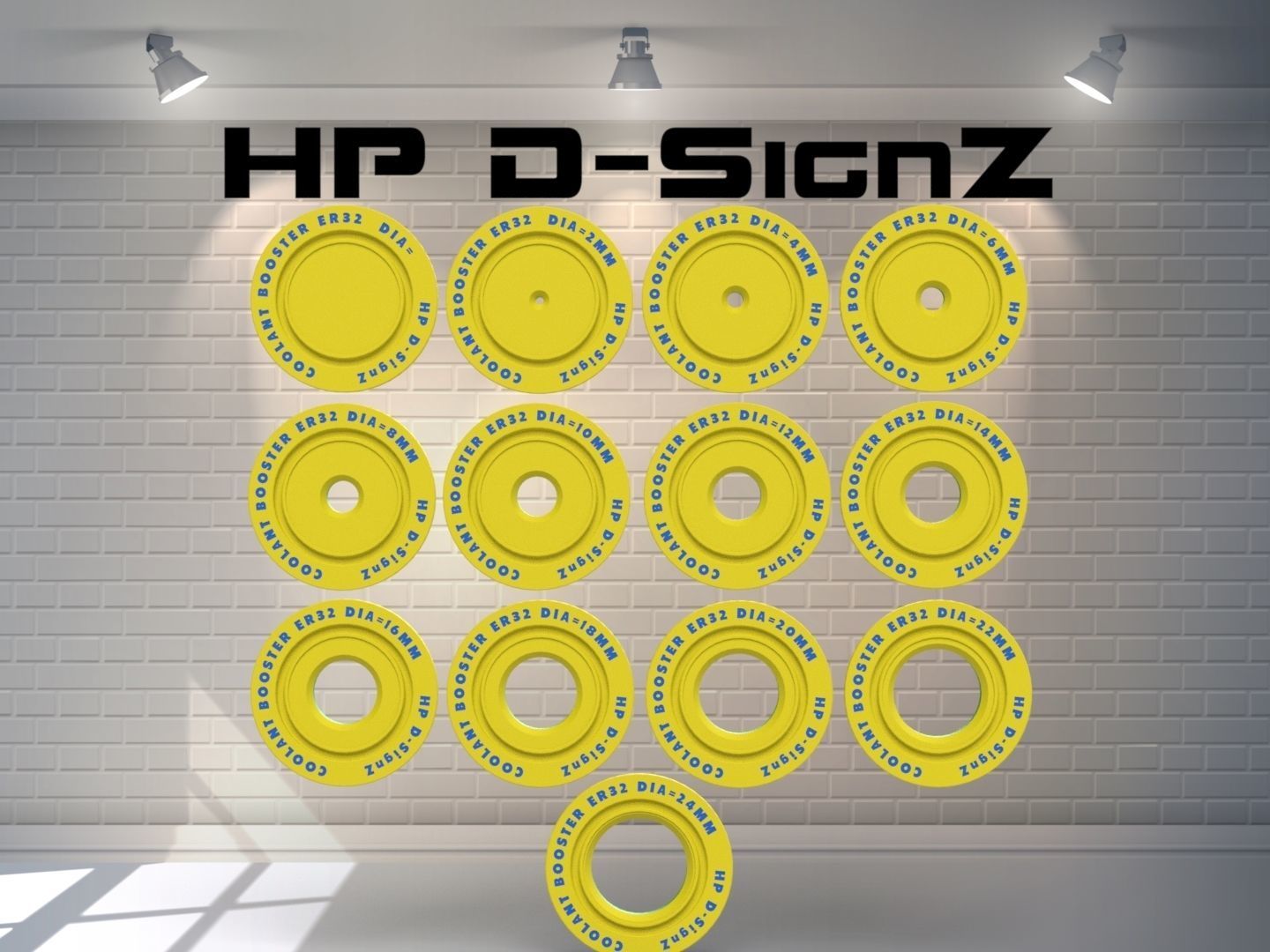 COOLANT BOOSTER ER 32 3D print model_9