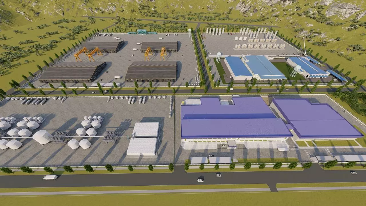 Industrial Factory-Factory building 3D model