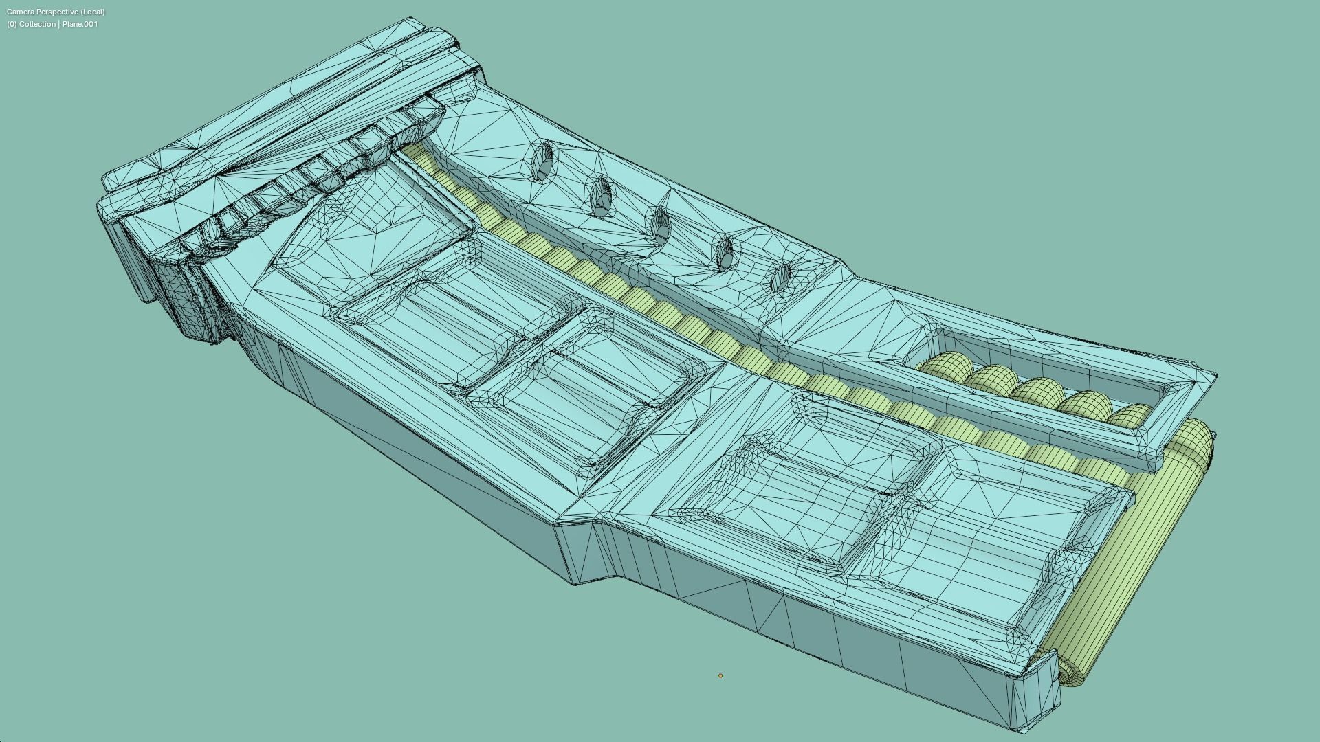 3D gun magazine model 3D model_7