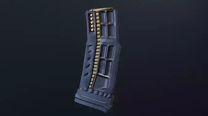 3D gun magazine model