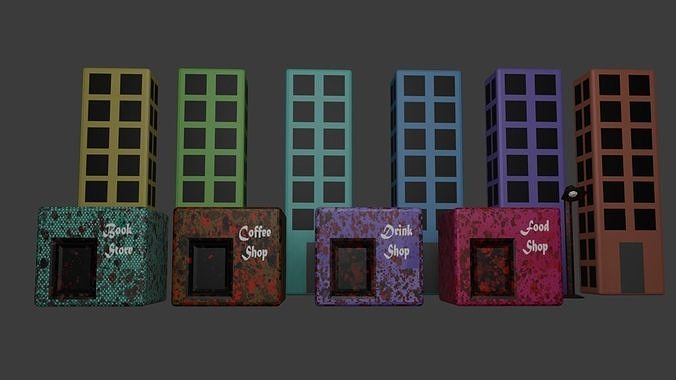 Apocalypse pack Free low-poly 3D model