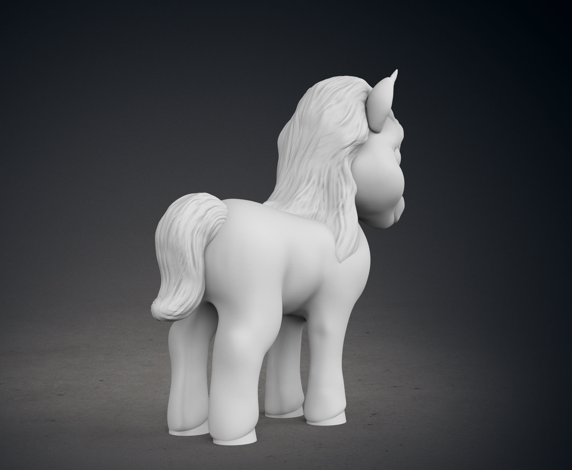 Cute Unicorn 3D print model_7