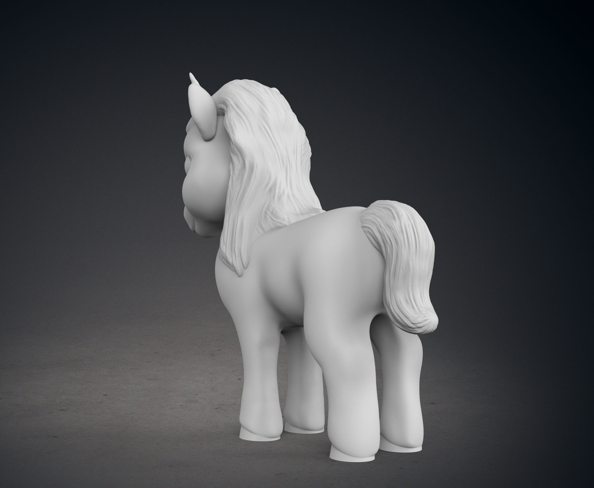Cute Unicorn 3D print model_5