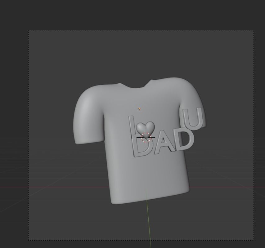 Father Day 3d Illustration  Icon Pack 3D model_16