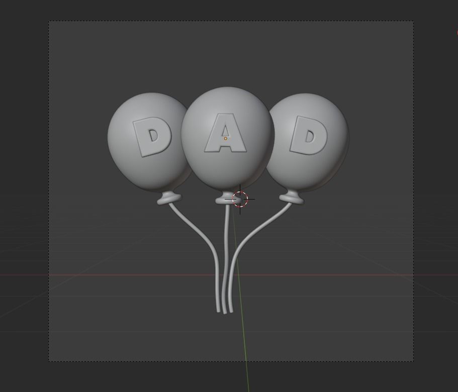 Father Day 3d Illustration  Icon Pack 3D model_10