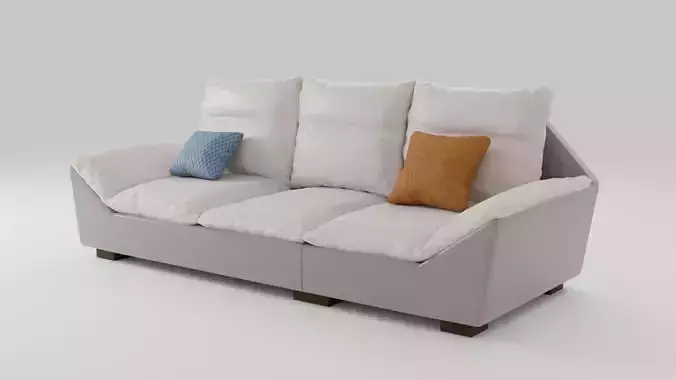 Fabric sofa