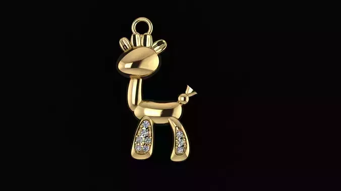 Donkey fancy necklace