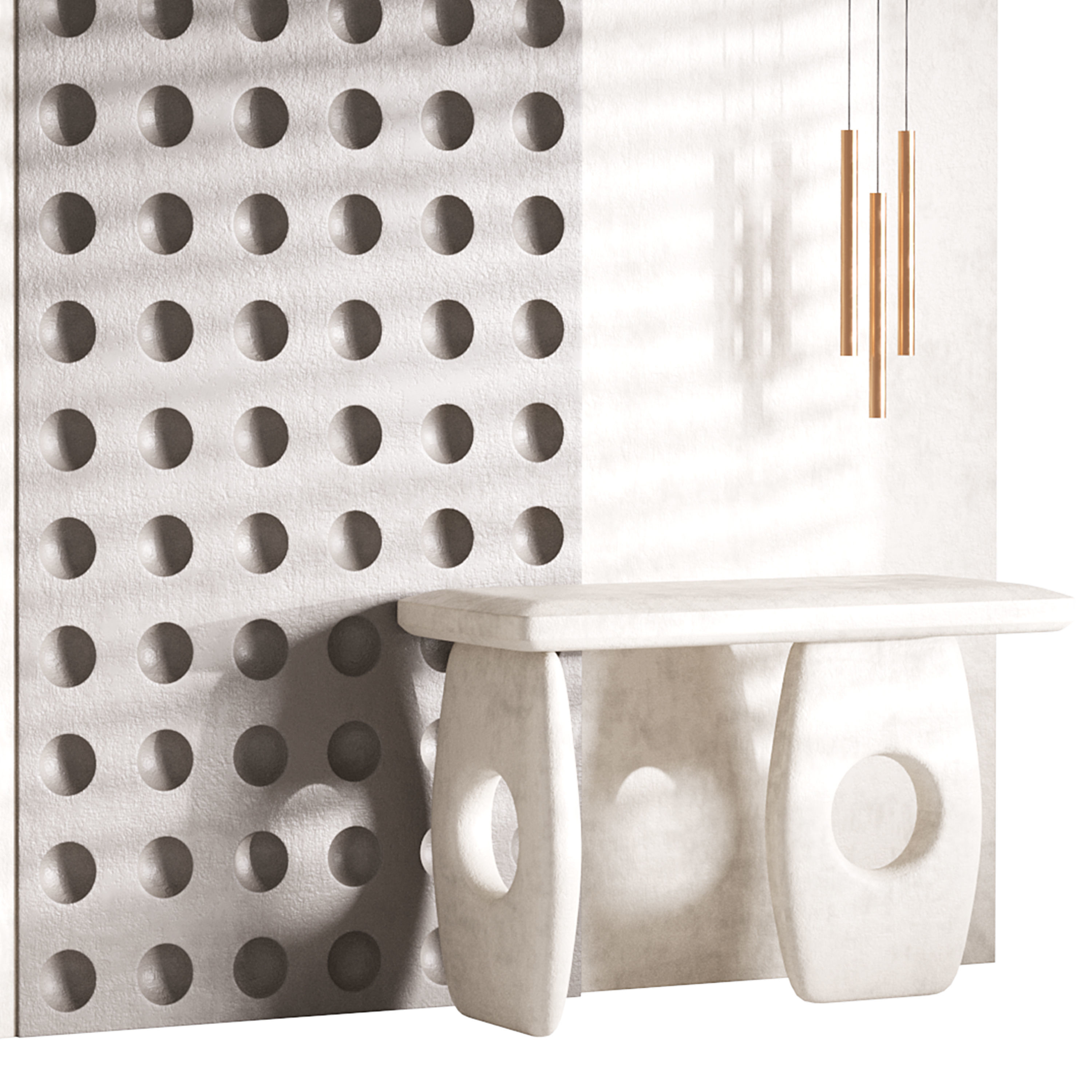 Decorative Wall panel  62 3D model_6