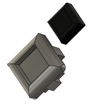 T Bar Printer or Enclosure Parts 3D print model_4