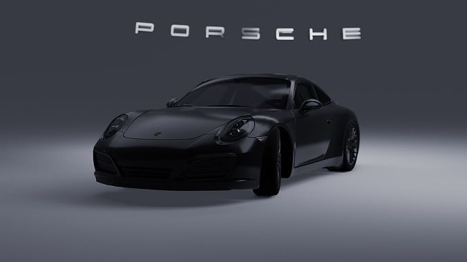 Porsche Carerra 3D model