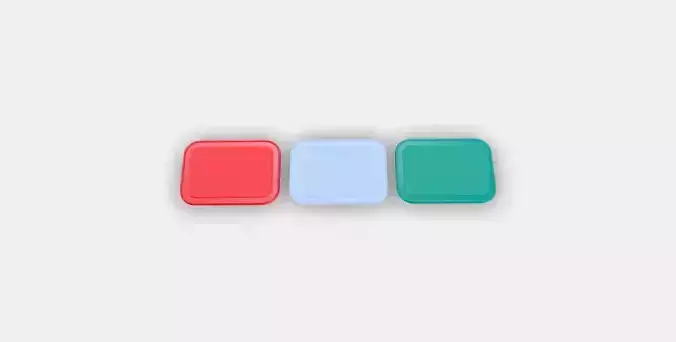 IKEA 365 Chopping board Low-poly 3D model
